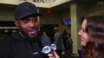Dez Bryant shouts out Errol Spence Jr. after his pay-per-view win over Mikey Garcia | INTERVIEW | PBC