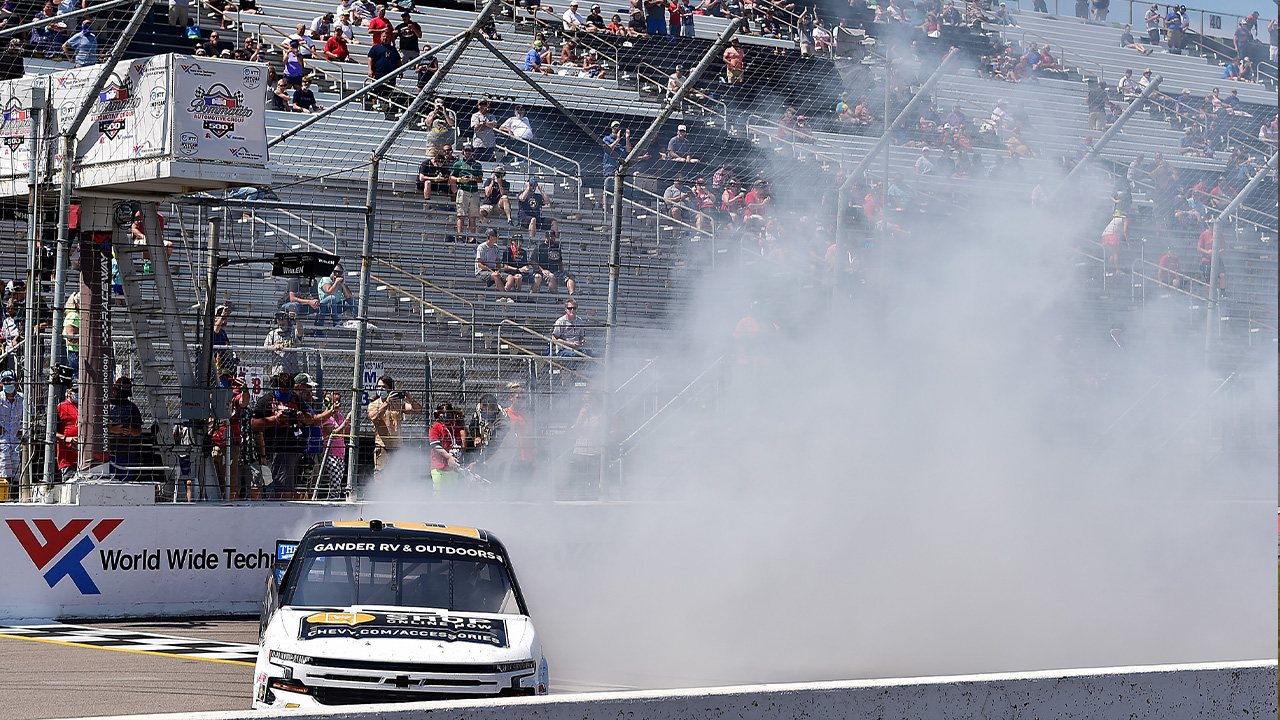 FINAL LAPS: Sheldon Creed hot streak continues as he wins his third race of the season