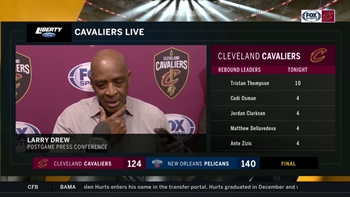 Larry Drew: We did some good things in spurts, but didn't sustain
