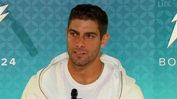 Jimmy Garoppolo:  'Football is not a 7-game series so it's not always the best team that wins'