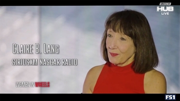 Women In Wheels: SiriusXM NASCAR's Claire B. Lang