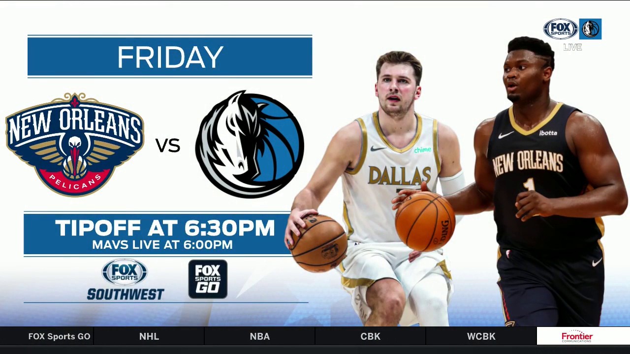 Zion WIlliamson and the Pelicans up next for Dallas on Friday | Mavs LIve