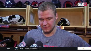 Aleksander Barkov on Mike Matheson's game winner, containing Sidney Crosby