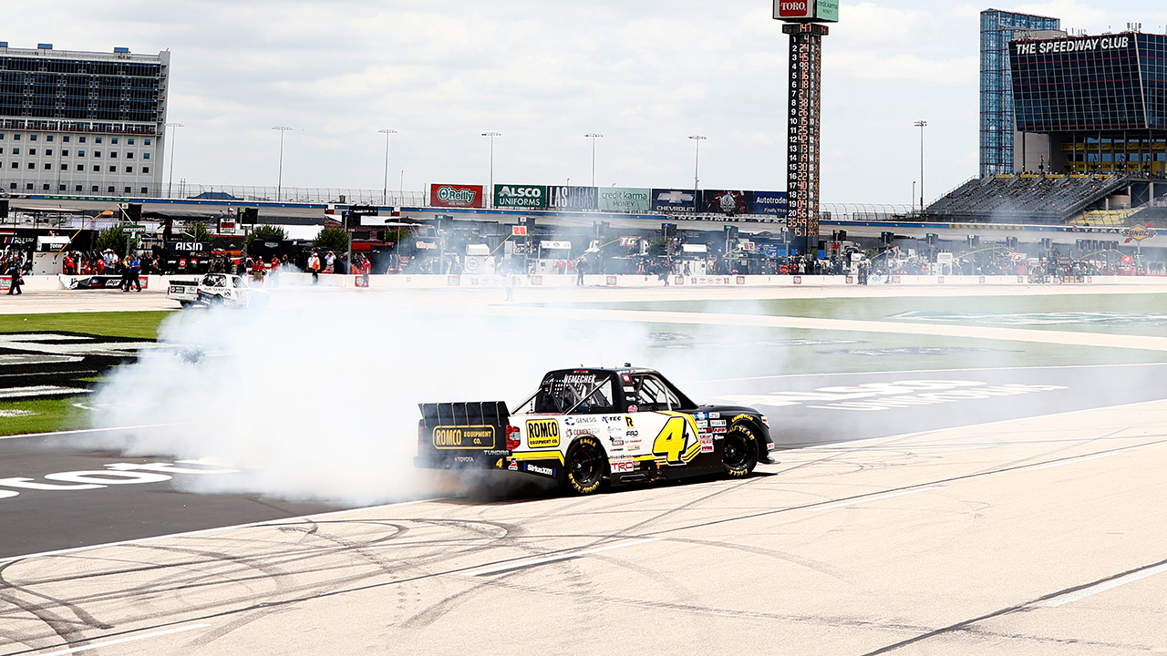 John Hunter Nemechek's pit strategy proves to be winning move at Texas