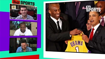 Barack Obama Gets Hollywood Assist From Kobe Bryant | TMZ SPORTS