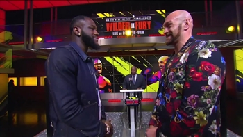 Deontay Wilder vs. Tyson Fury II: Two heavyweights talk trash, go face to face | PRESS CONFERENCE