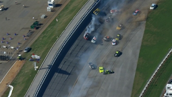 Jimmie Johnson triggers the ‘Big One’ | 2018 TALLADEGA | FOX NASCAR