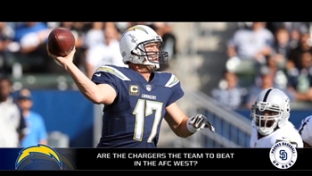 Are the Chargers the team to beat in AFC West?