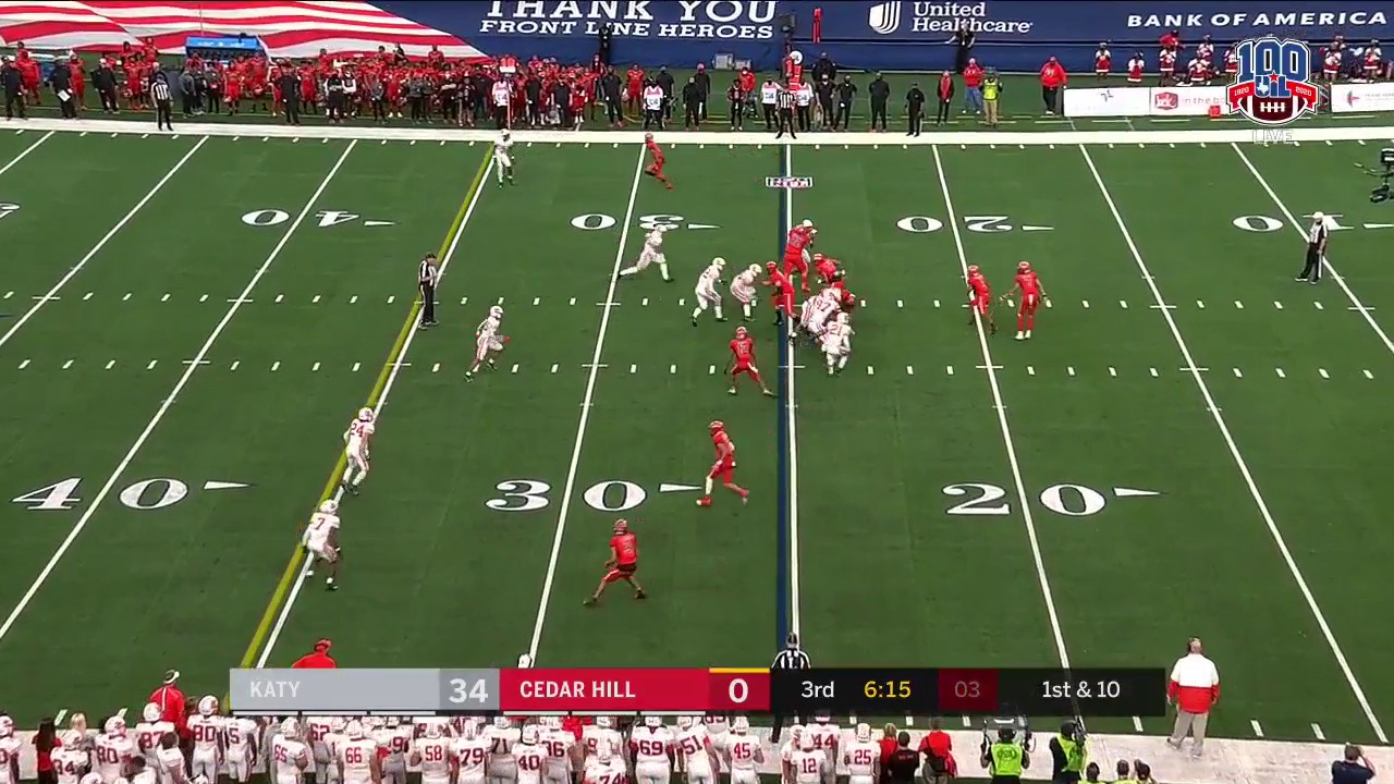 HIGHLIGHTS: Katy Recovers and Returns it into the Endzone