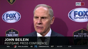 Beilein ecstatic for locker room following Cavs' comeback win in OT over Pistons