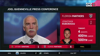Joel Quenneville breaks down Panthers' 6-1 bounce-back win over Senators