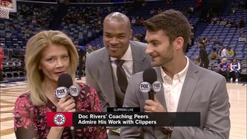 LA Times writer Andrew Greif supports Doc Rivers' Coach of the Month award