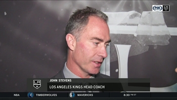 John Stevens eager to see LA Kings resilience against adversity