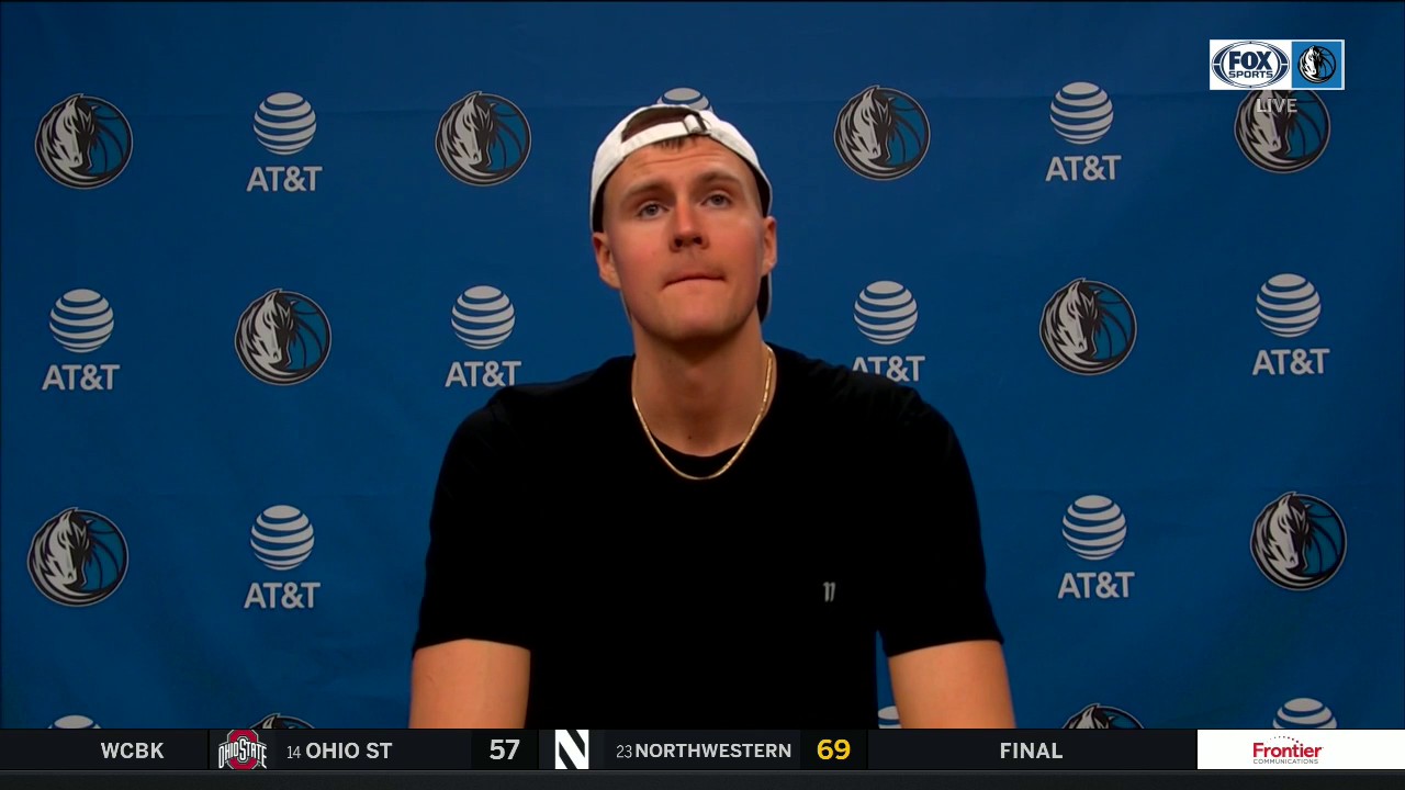 Porzingis: 'We just gotta get back to work, practice'