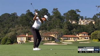 Isaiah Salinda upsets Stewart Hagestad to advance to quarterfinals of US Amateur