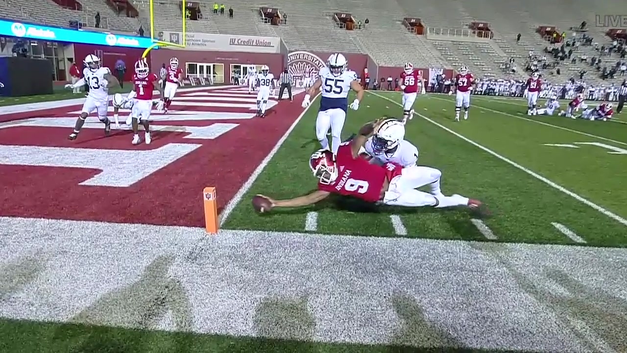 Indiana gambles on two-point conversion, upsets No. 8 Penn State in OT, 36-35