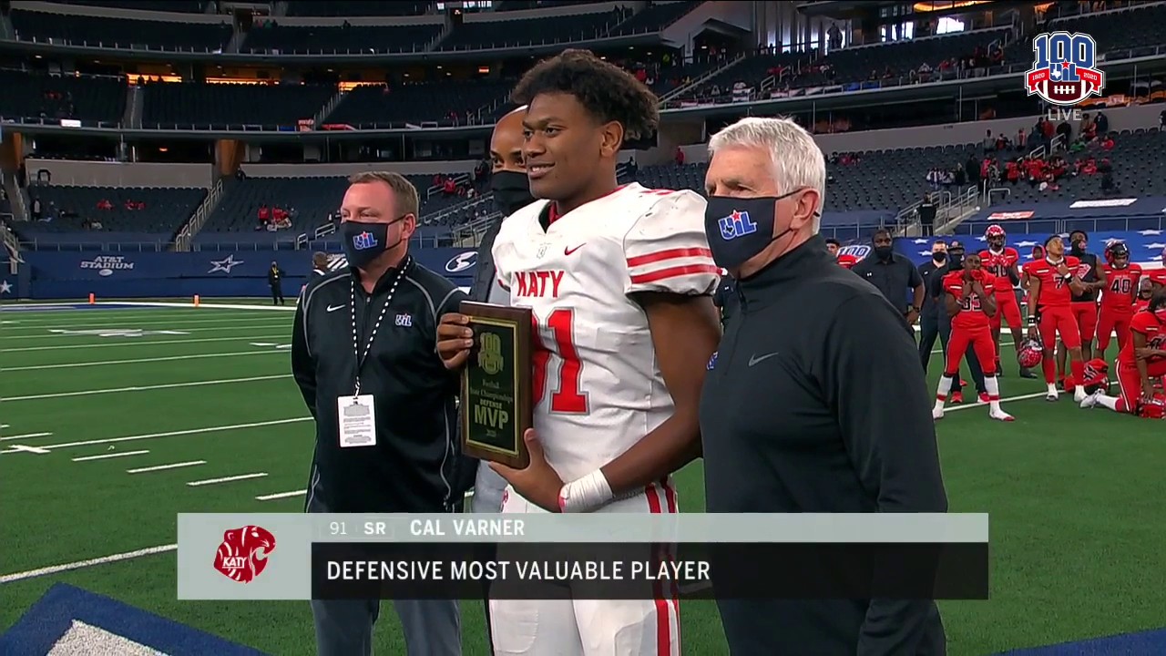 Cal Varner is Defensive Most Valuable Player