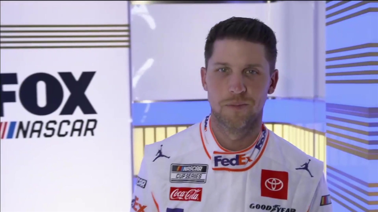Denny Hamlin wins Stage 1 of the Dixie Vodka 400 from Homestead-Miami | NASCAR on FOX