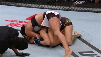 Cynthia Calvillo submits Poliana Botelho | HIGHLIGHT | UFC FIGHT NIGHT