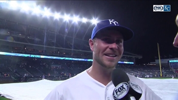 O'Hearn on Royals catching some breaks in the eighth inning: 'It's about time'