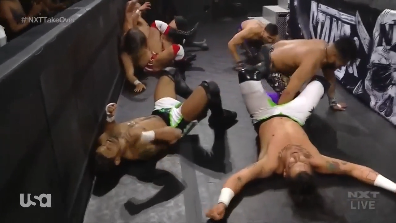 MSK vs. Grizzled Young Veterans vs. Legado Del Fantasma clash for the championship