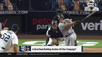 Brad Hand wins NL reliever of the month for May