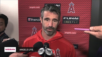 Ausmus discusses what he saw from Trevor Cahill on the mound today