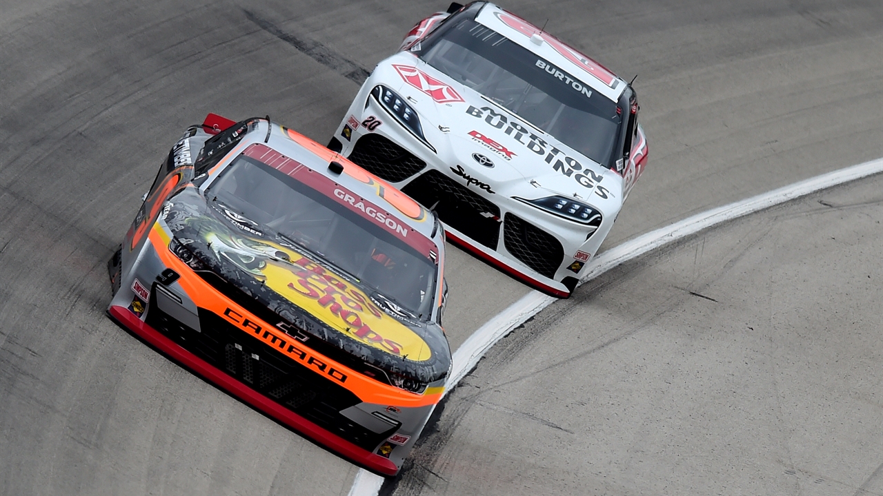 FINAL LAPS: Harrison Burton passes Noah Gragson in final corner in thrilling victory at Texas