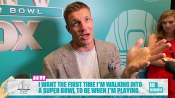 Gronk explains why he almost ditched going to Giants-Patriots Super Bowl as an 18-year-old fan