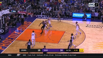 HIGHLIGHTS: Derrick White Nails the 3-Point Jumper in the 1st