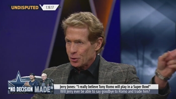 Skip Bayless expects Tony Romo to start for Dallas next season | UNDISPUTED