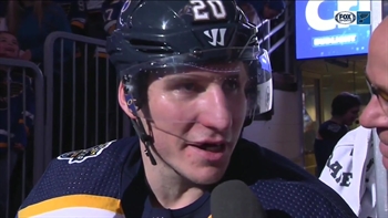 Alexander Steen says Niko Mikkola was 'oustanding' in second NHL game