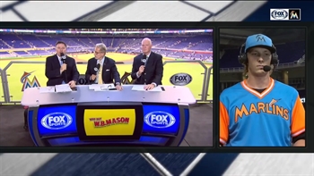 Adam Conley talks about getting his 2nd save, shutting out Braves