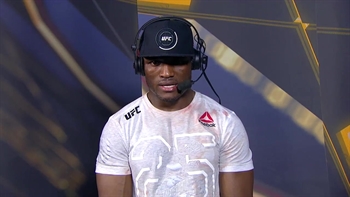 Kamaru Usman speaks after victory in Vegas | INTERVIEW | TUF FINALE