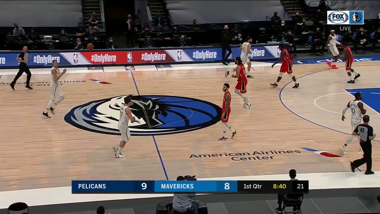 HIGHLIGHTS: Kristaps Porzingis Hits 3-Pointer from Deep