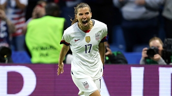 Tobin Heath scores United States' record 18th group stage goal | 2019 FIFA Women's World Cup™