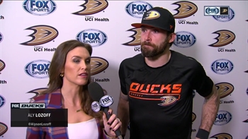 Erik Gudbranson reflects on frustrating shutout loss | Ducks LIVE