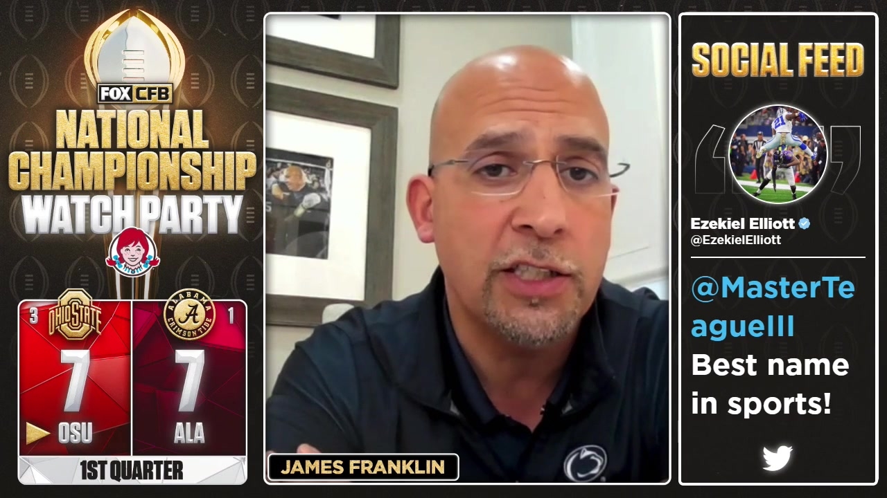 Penn State head coach James Franklin on how to beat the vaunted Ohio State Buckeyes