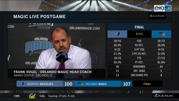 Frank Vogel: We’re trying to build a winning culture