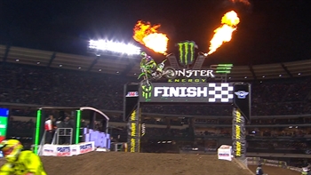 Eli Tomac claims the first-ever 450 Triple Crown | 2018 MONSTER ENERGY SUPERCROSS