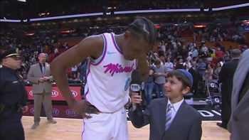 Benji Karp gets the scoop from J-Rich in the Winner's Circle