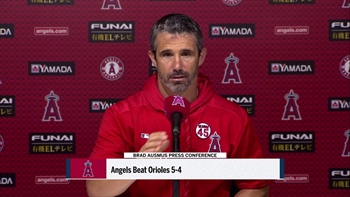 Ausmus talks Thaiss homeruns, Pena injury, and Angels performance