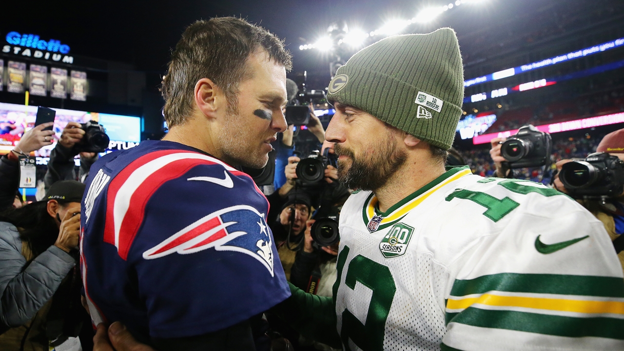 Skip Bayless: Aaron Rodgers won't make it to the Super Bowl with Tom Brady in his path