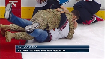 Coyotes surprise puck drop