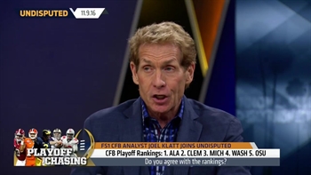 Skip Bayless: Michigan Wolverines are a big threat to the Alabama Crimson Tide | UNDISPUTED