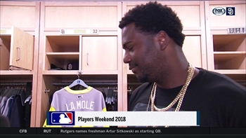 Players Weekend is allowing Padres players to express themselves