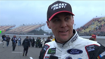 Kevin Harvick happy with teammate Clint Bowyer’s win | 2018 MICHIGAN | FOX NASCAR