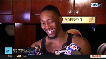 Bam Adebayo: 'I felt like I had the Mamba Mentality tonight'