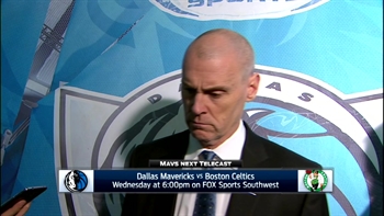 Rick Carlisle on Mavs struggles as a team in loss to Knicks