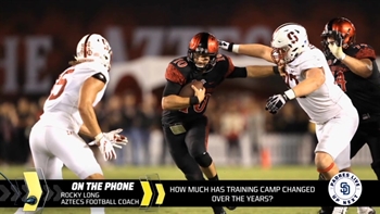 Rocky Long on training camp and the evolution of Aztec football